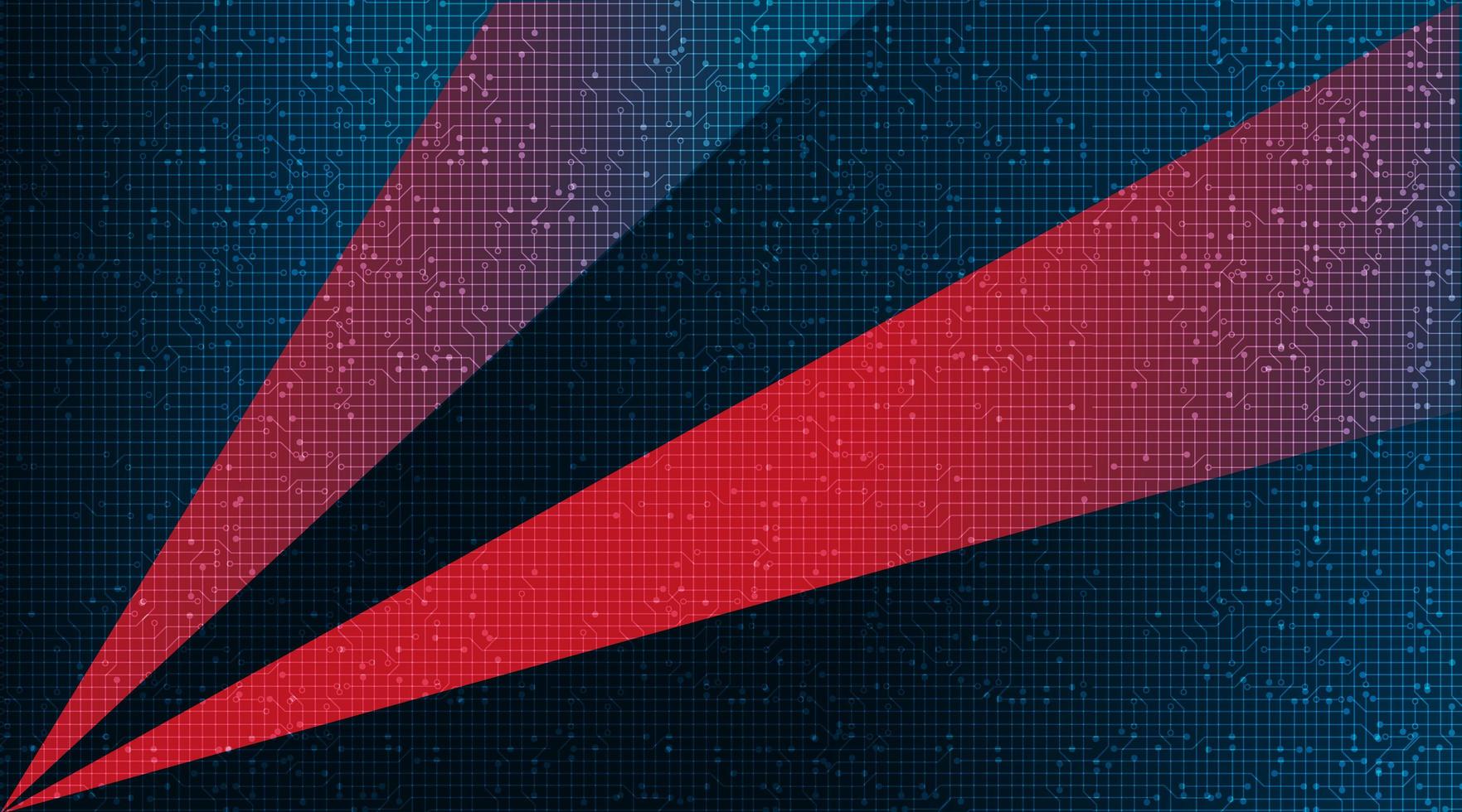 Blue and Red Technology Background,Hi-tech Digital and security Concept design,Free Space For text in put,Vector illustration. vector