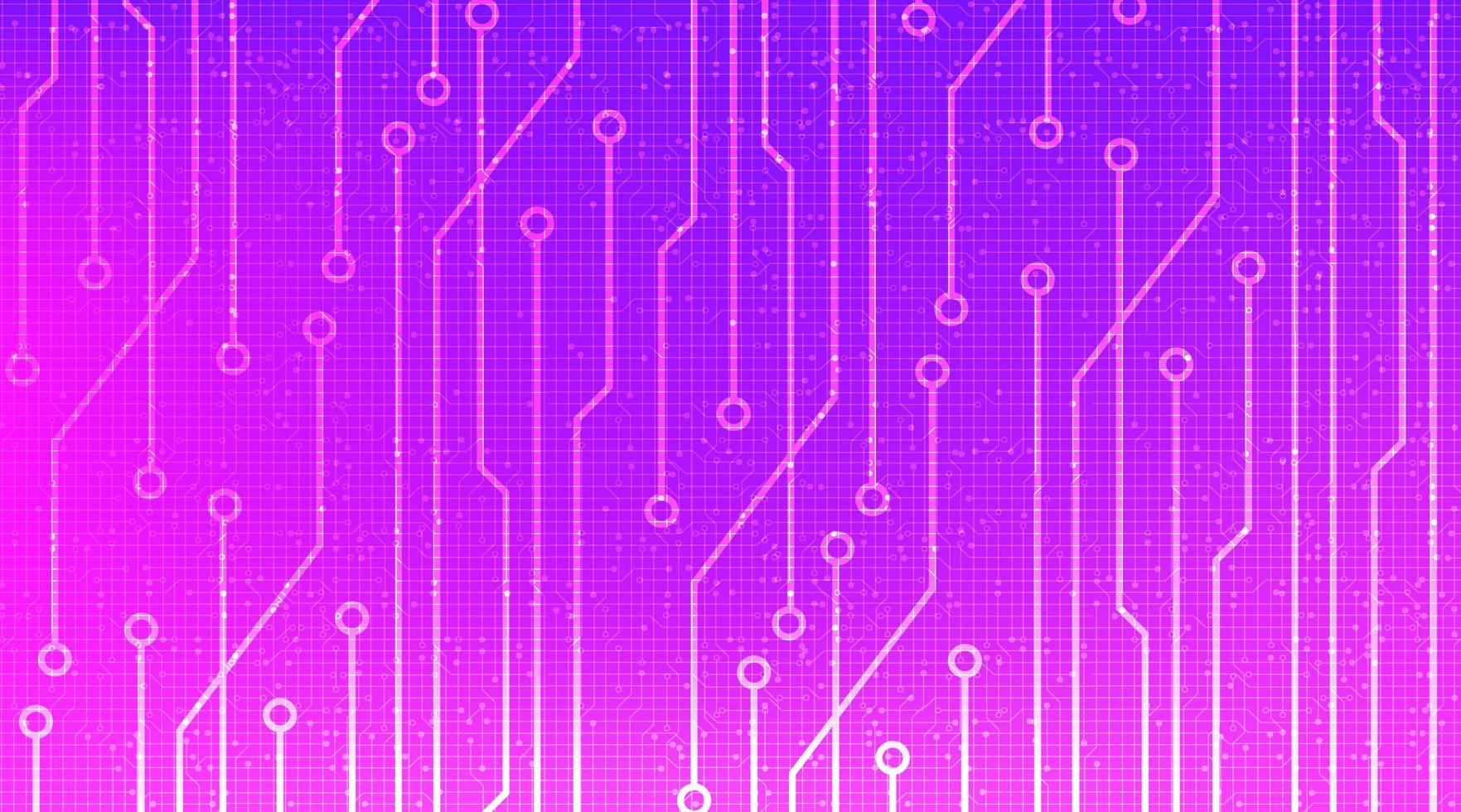 Pink Microchip on Technology Background,Hi-tech Digital and security Concept design,Free Space For text in put,Vector illustration. vector