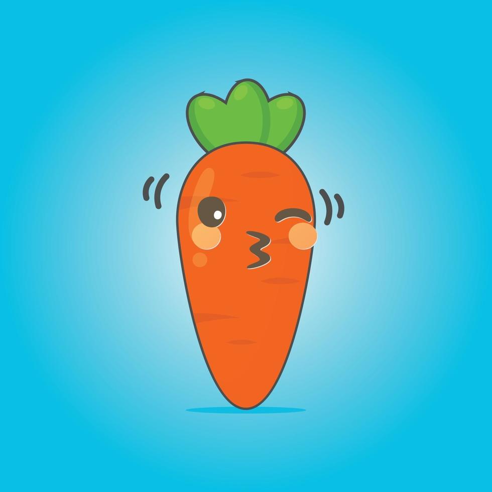Carrot Character Vector