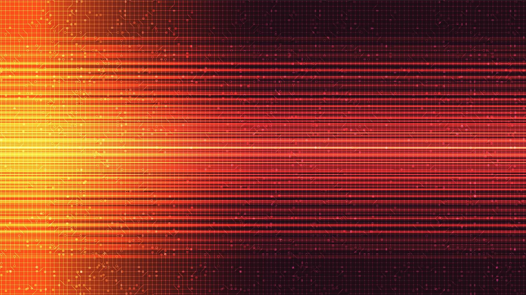 Red Speed Light on Technology Background,Digital and internet Concept design,Vector illustration. vector