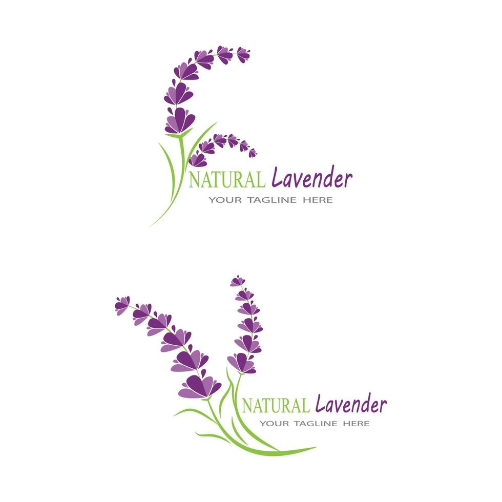 Lavender Logo Template vector symbol nature