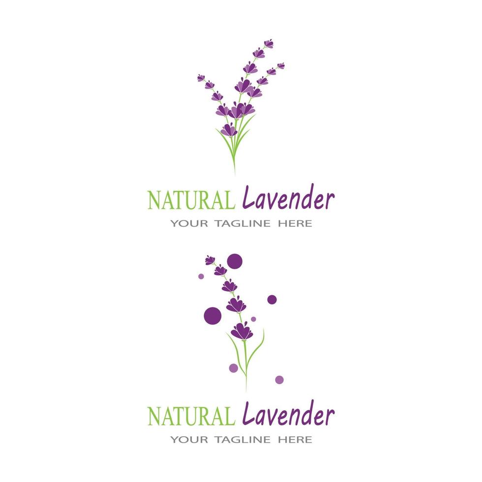 Lavender Logo Template Vector Symbol Nature 2304316 Vector Art At Vecteezy