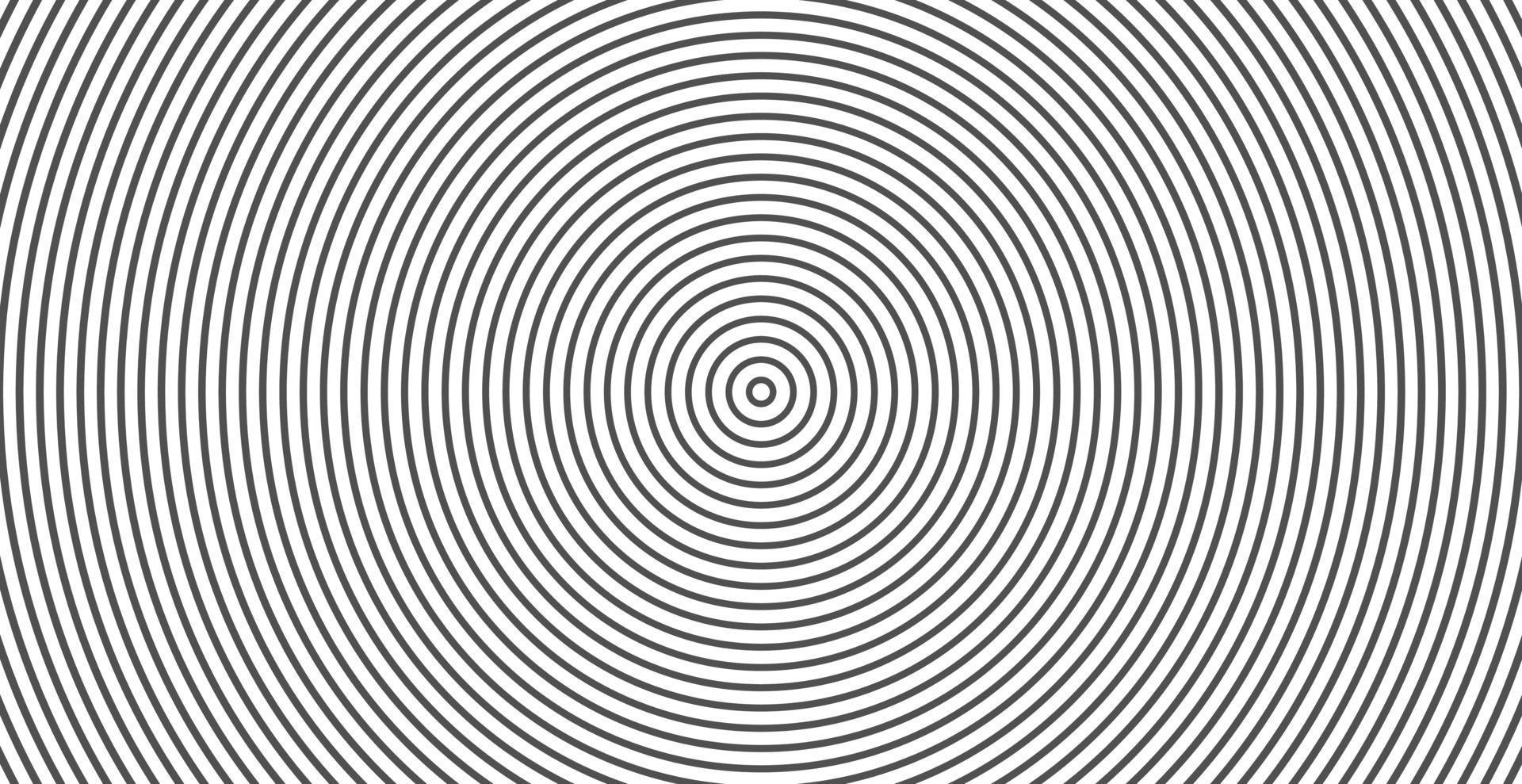 Concentric circle. Illustration for sound wave. Abstract