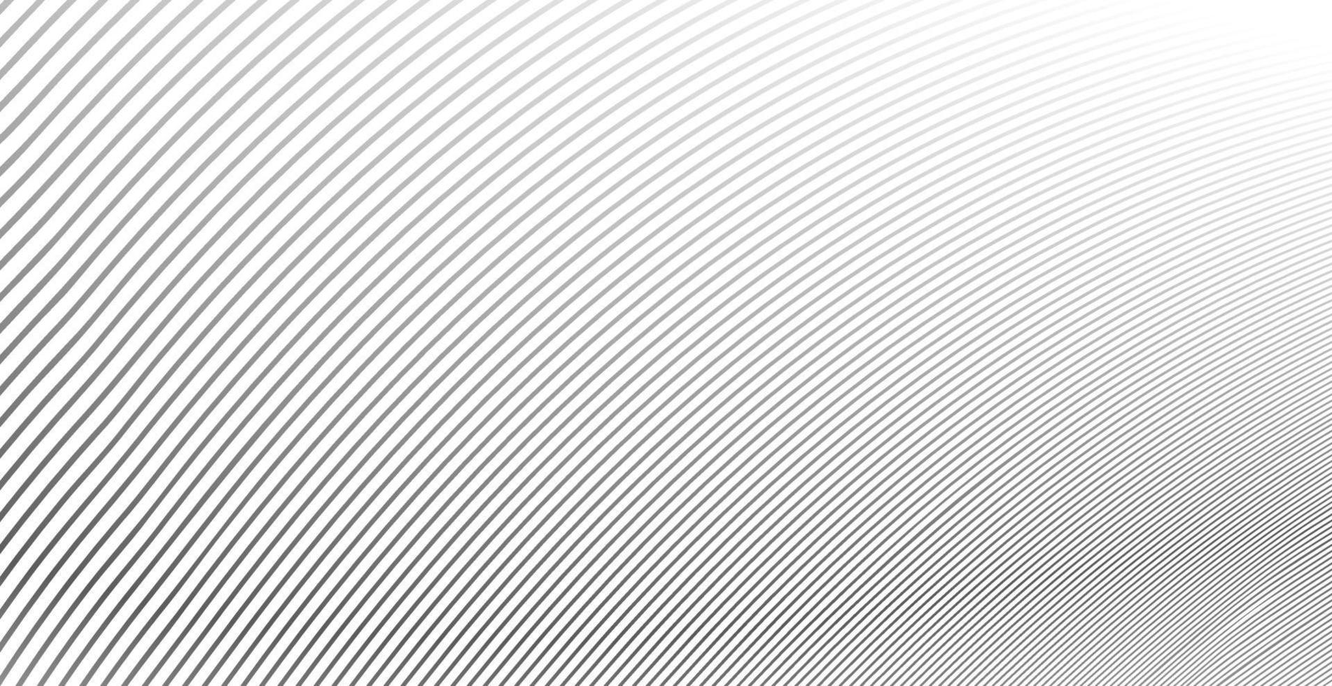 Abstract warped Diagonal Striped Background. Vector curved twisted slanting, waved lines texture. Brand new style for your business design.