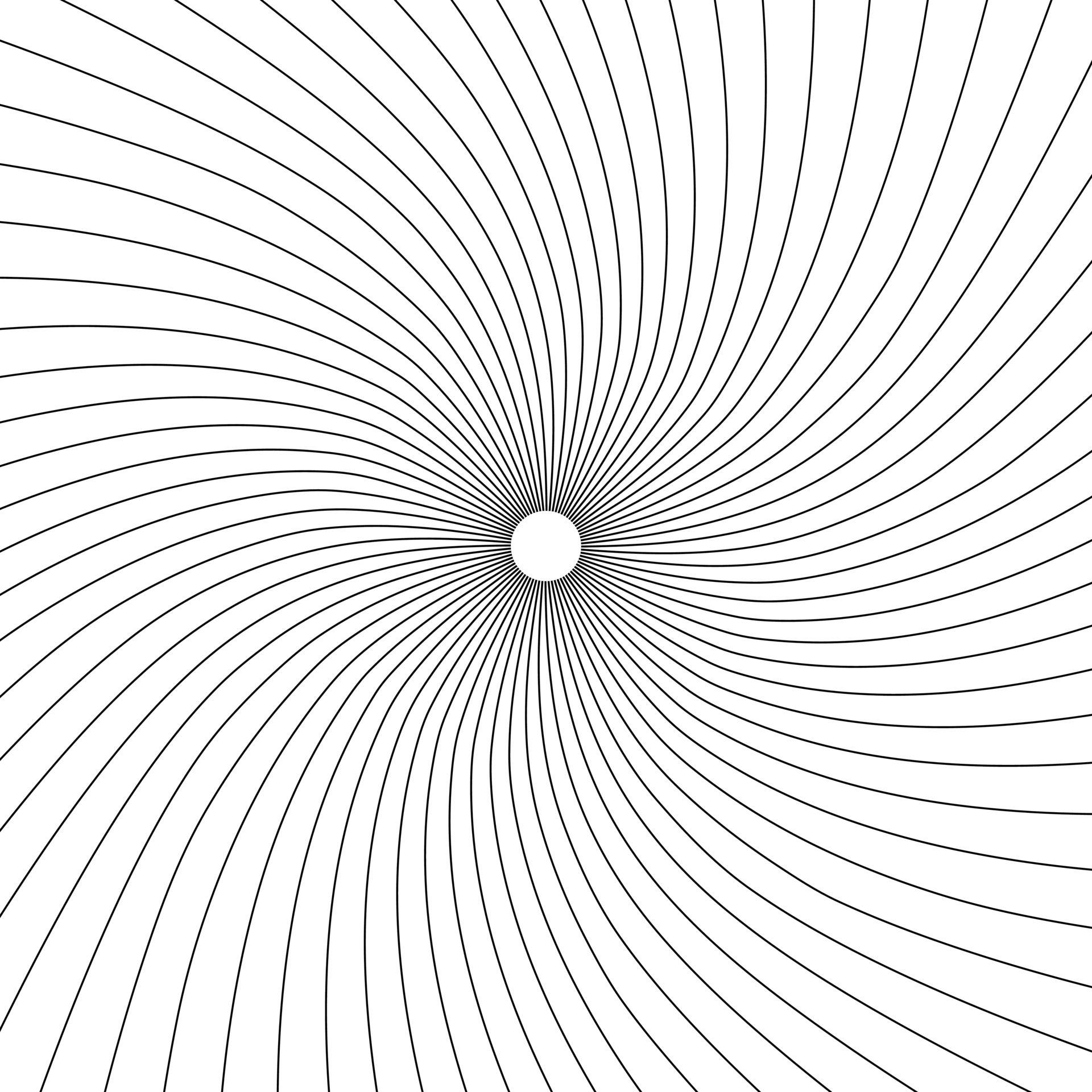 Concentric circle. Illustration for sound wave. Abstract circle line