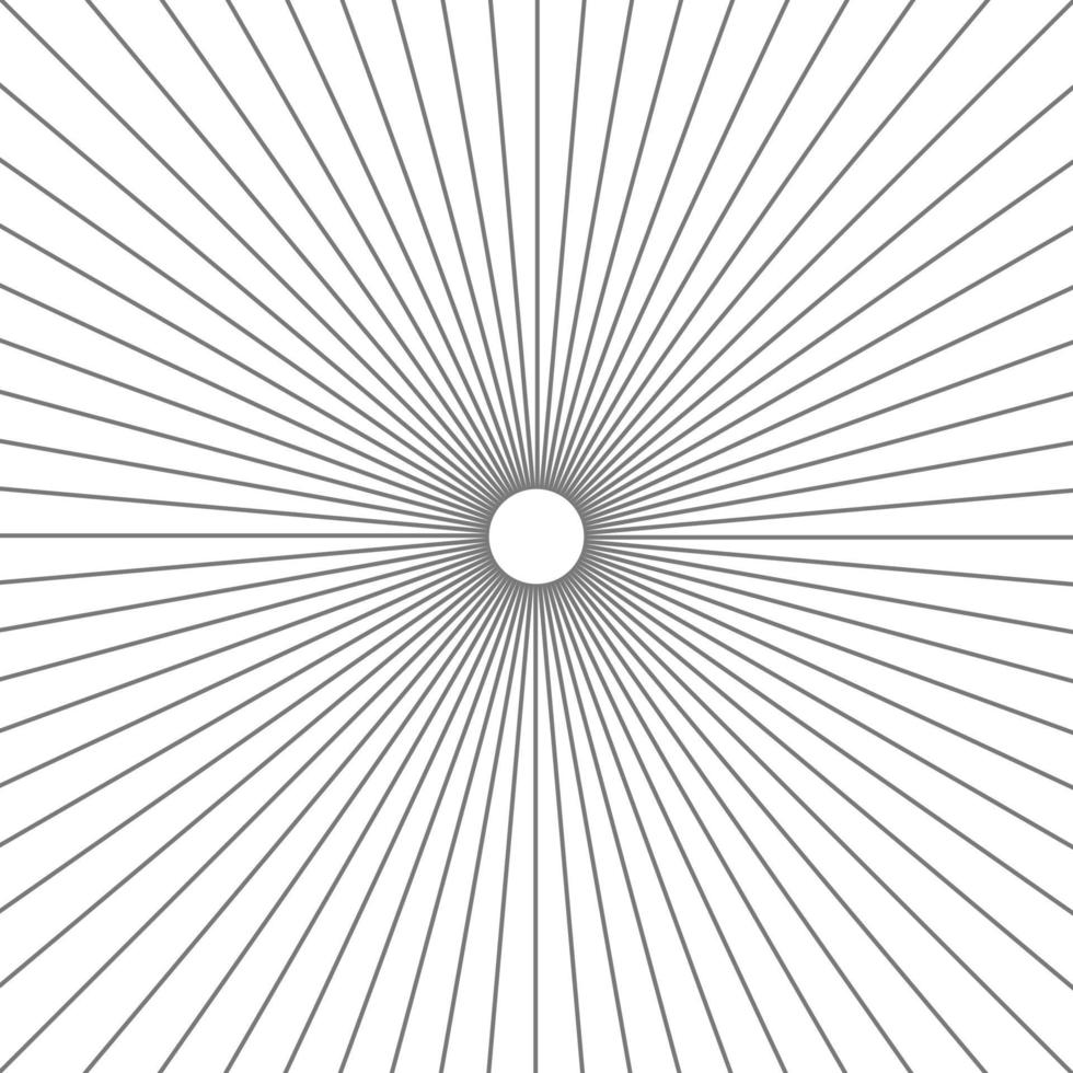 Concentric circle. Illustration for sound wave. Abstract circle line