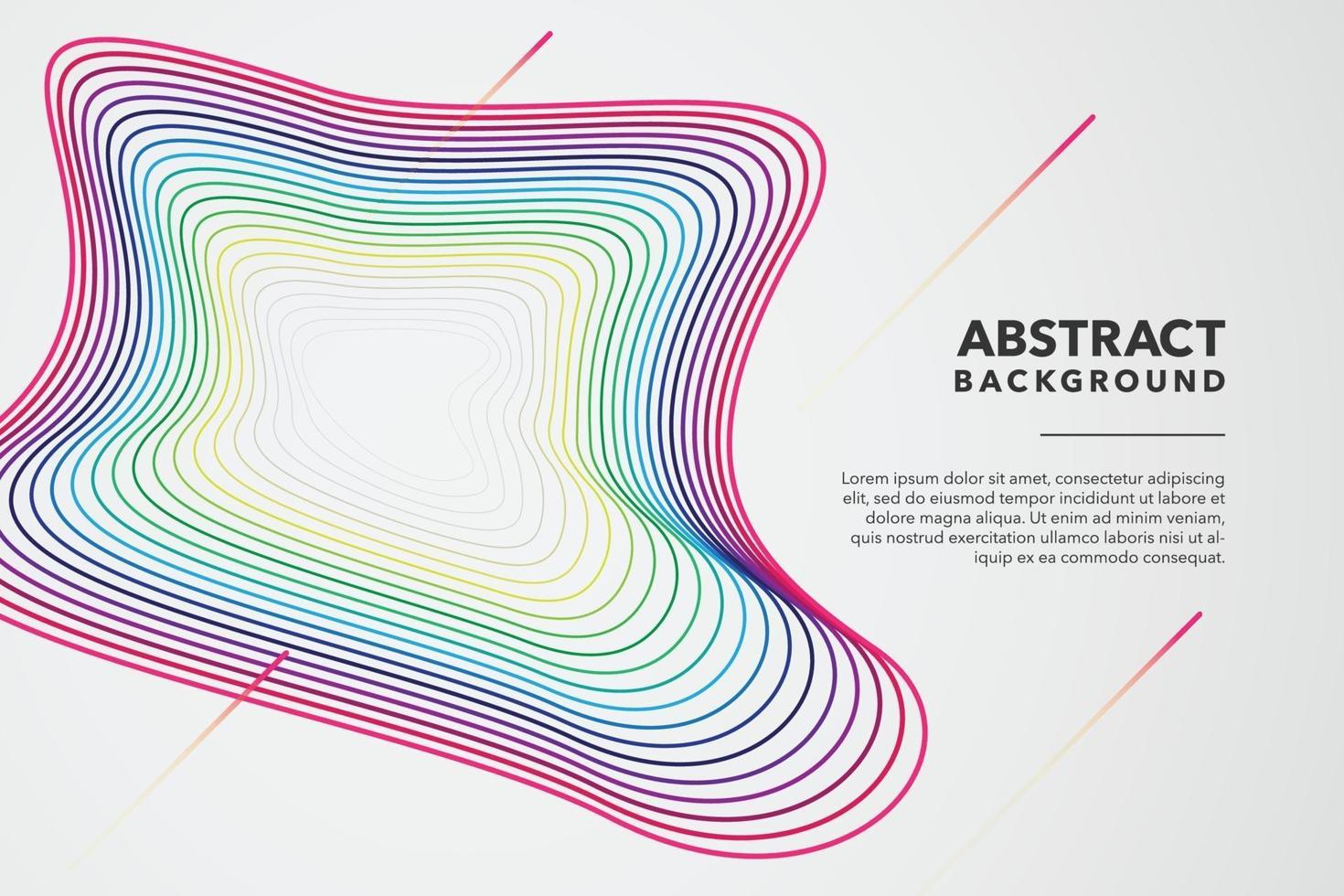 colorful gradient abstract background vector