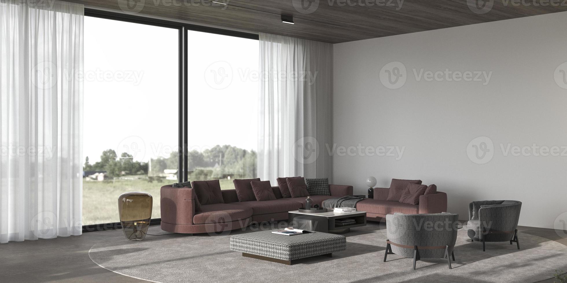 Contemporary living room photo