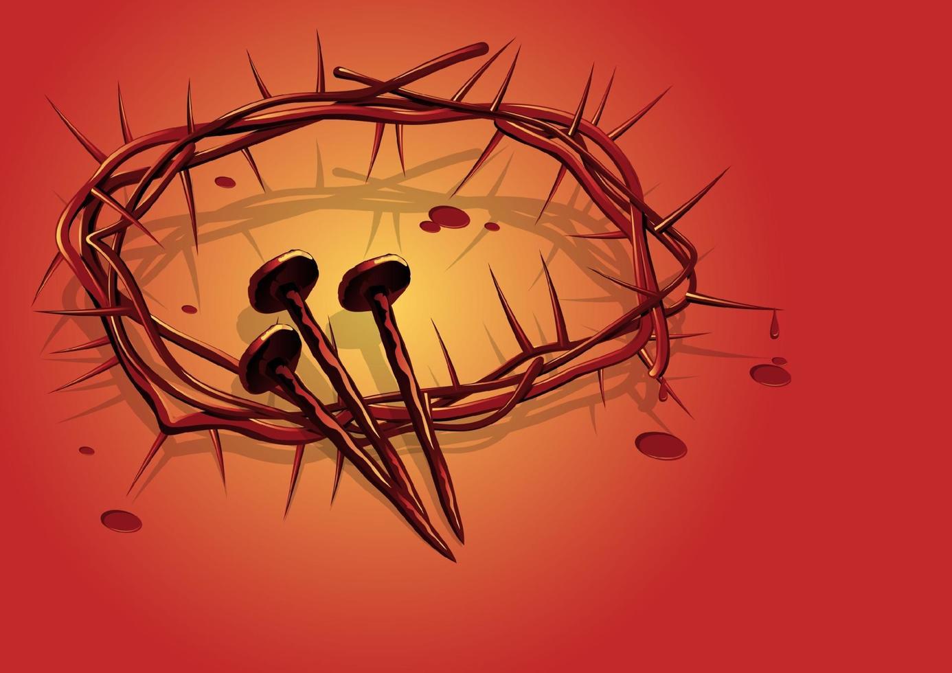 A Crown of Thorns vector