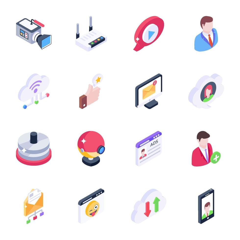 Media and Broadcast vector