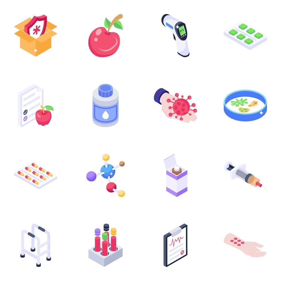 Virus and Healthcare vector