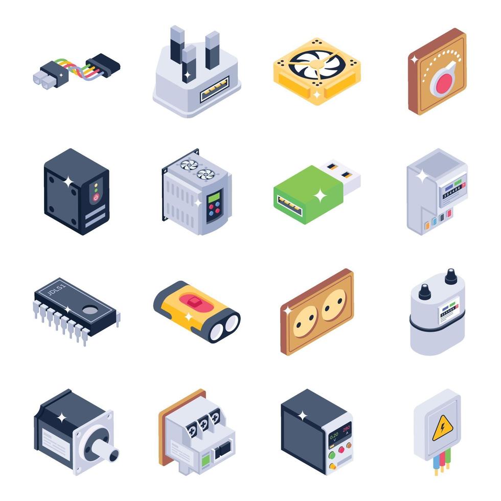 Hardware's and Devices vector