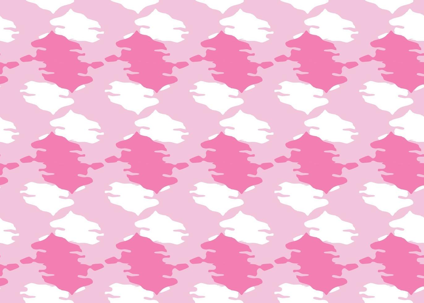 Vector texture background, seamless pattern. Hand drawn, pink, white colors.