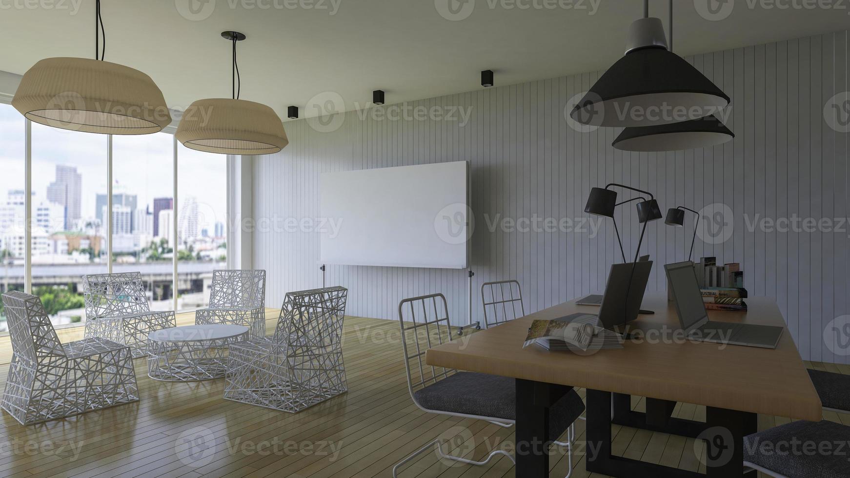 3d working room photo