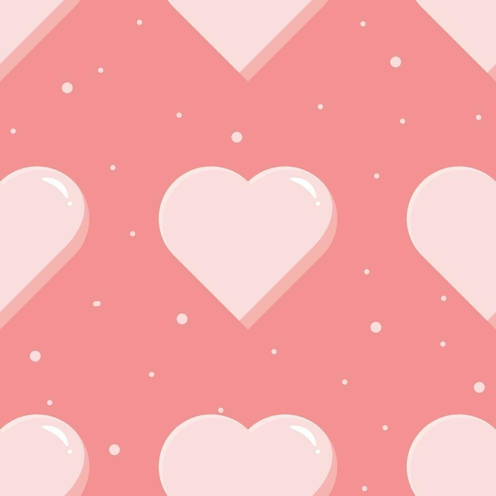 Hearts Seamless pattern. Love pattern for fabric, baby clothes, background, textile,wrapping paper and other decoration.Vector illustration vector