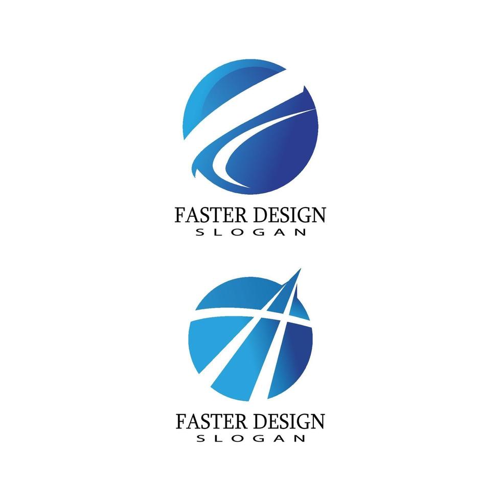 Faster  Logo Template vector symbol nature