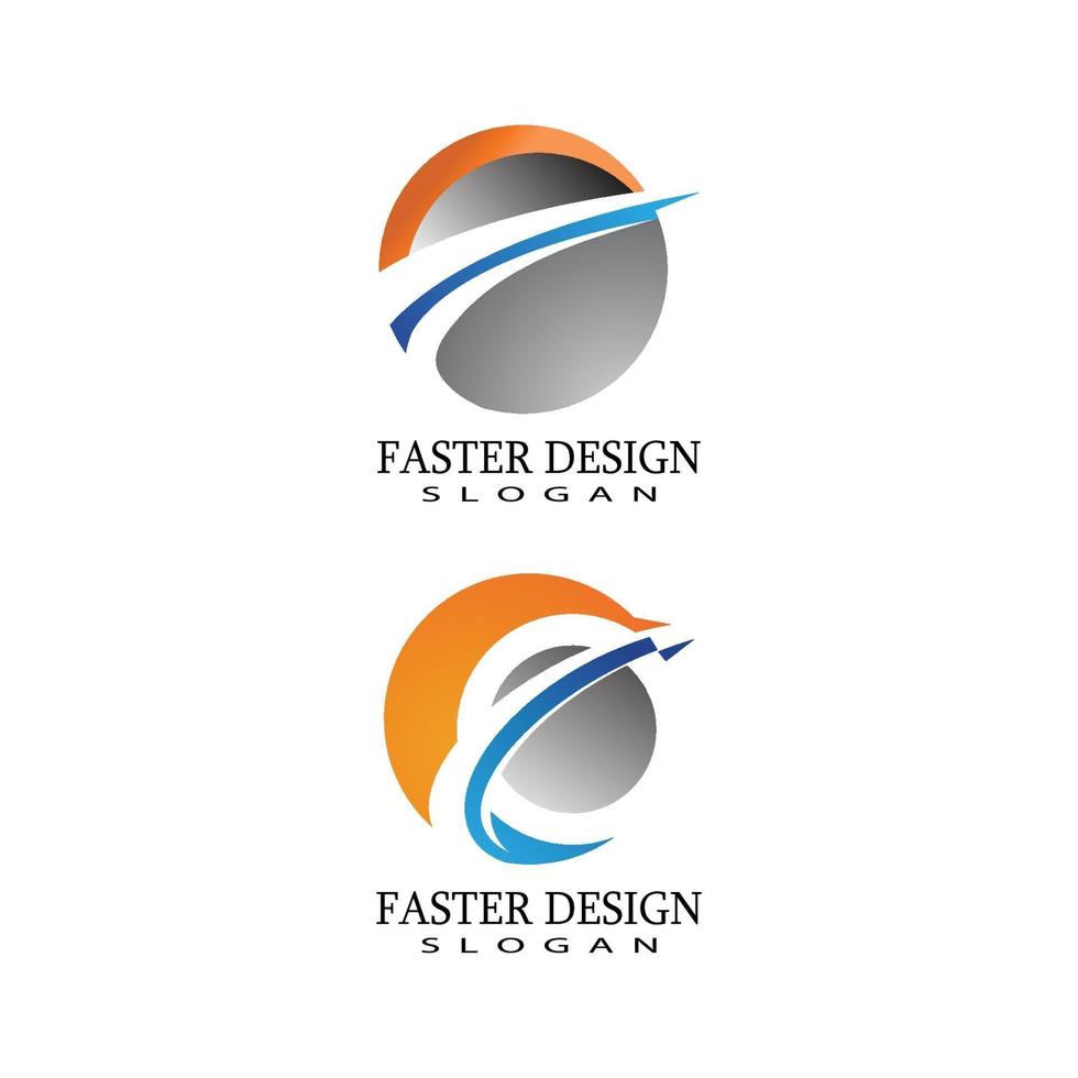 Faster  Logo Template vector symbol nature