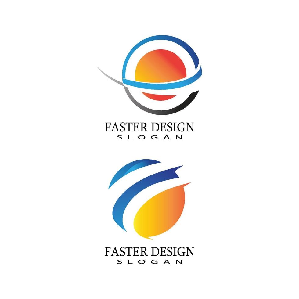 Faster  Logo Template vector symbol nature