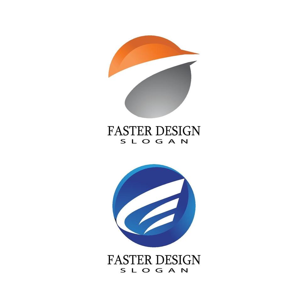 Faster  Logo Template vector symbol nature