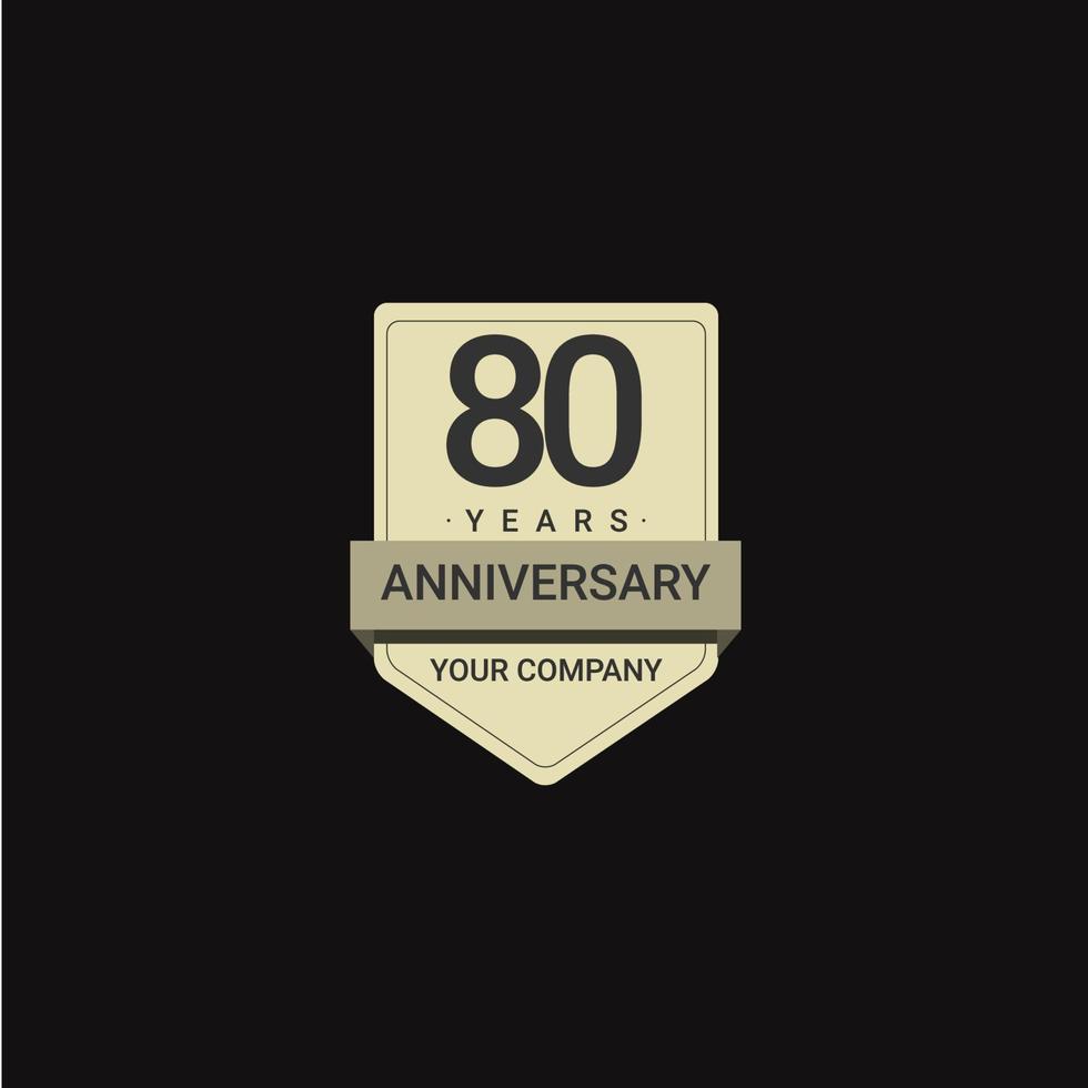 808 Years Anniversary Celebration Your Company Vector Template Design Illustration