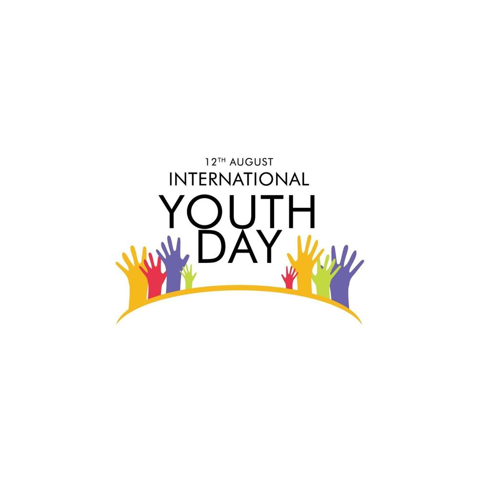 Happy Youth Day Celebration Vector Template Design Illustration