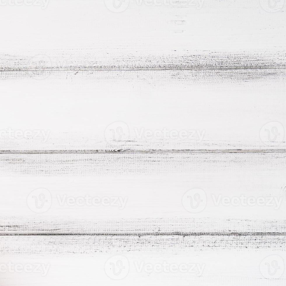 White wood table with gray marks photo