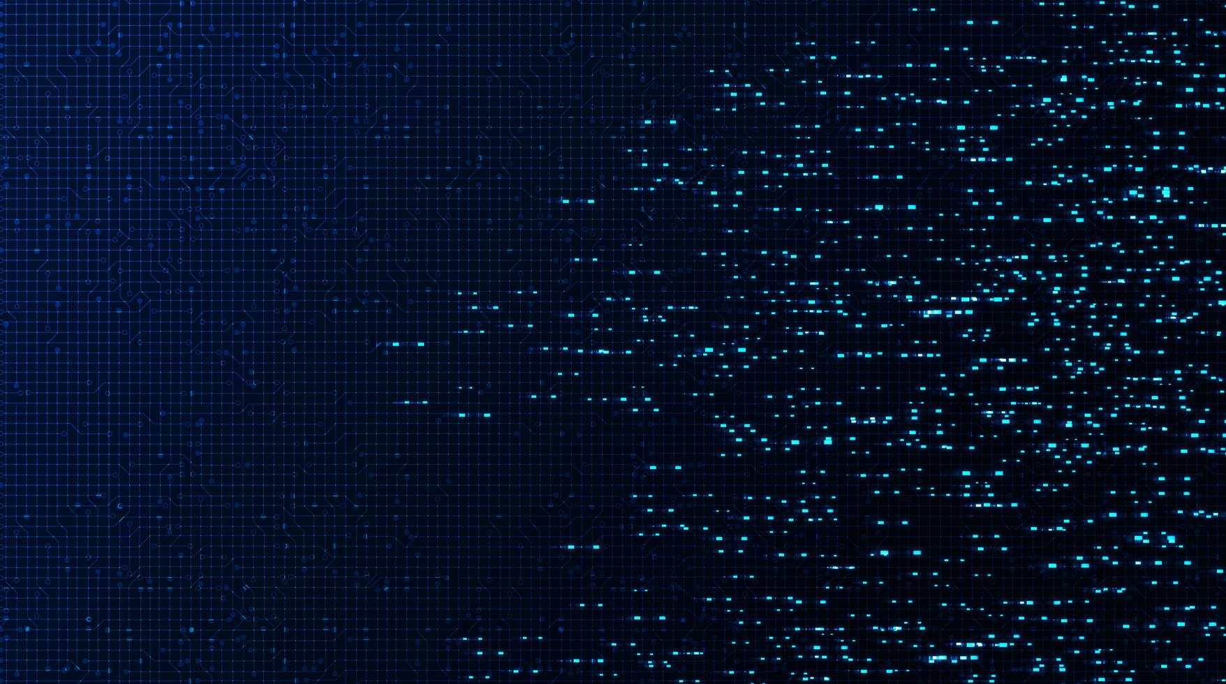 Speed Light on Technology Background vector