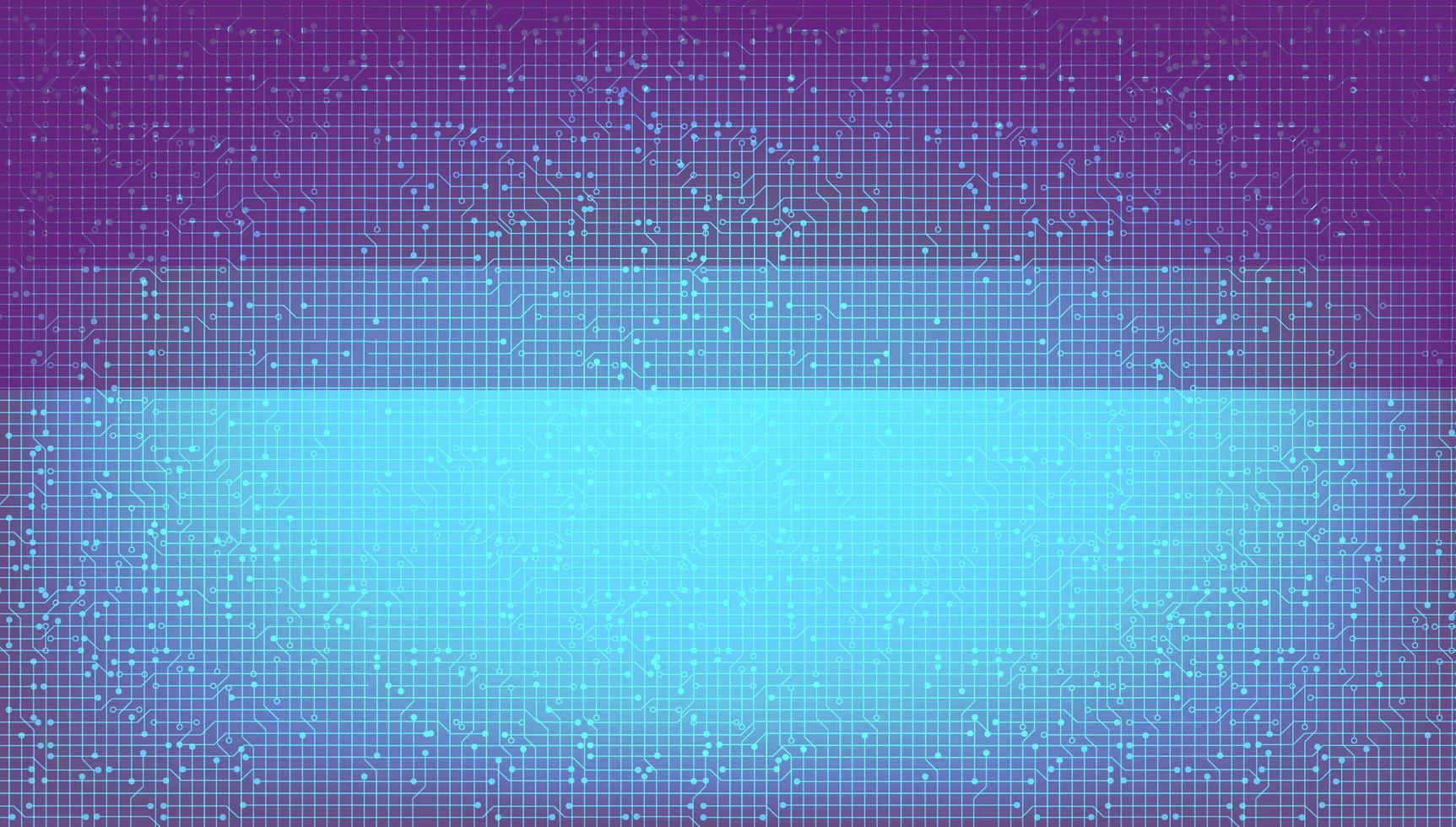 System Electronic on Technology Background vector