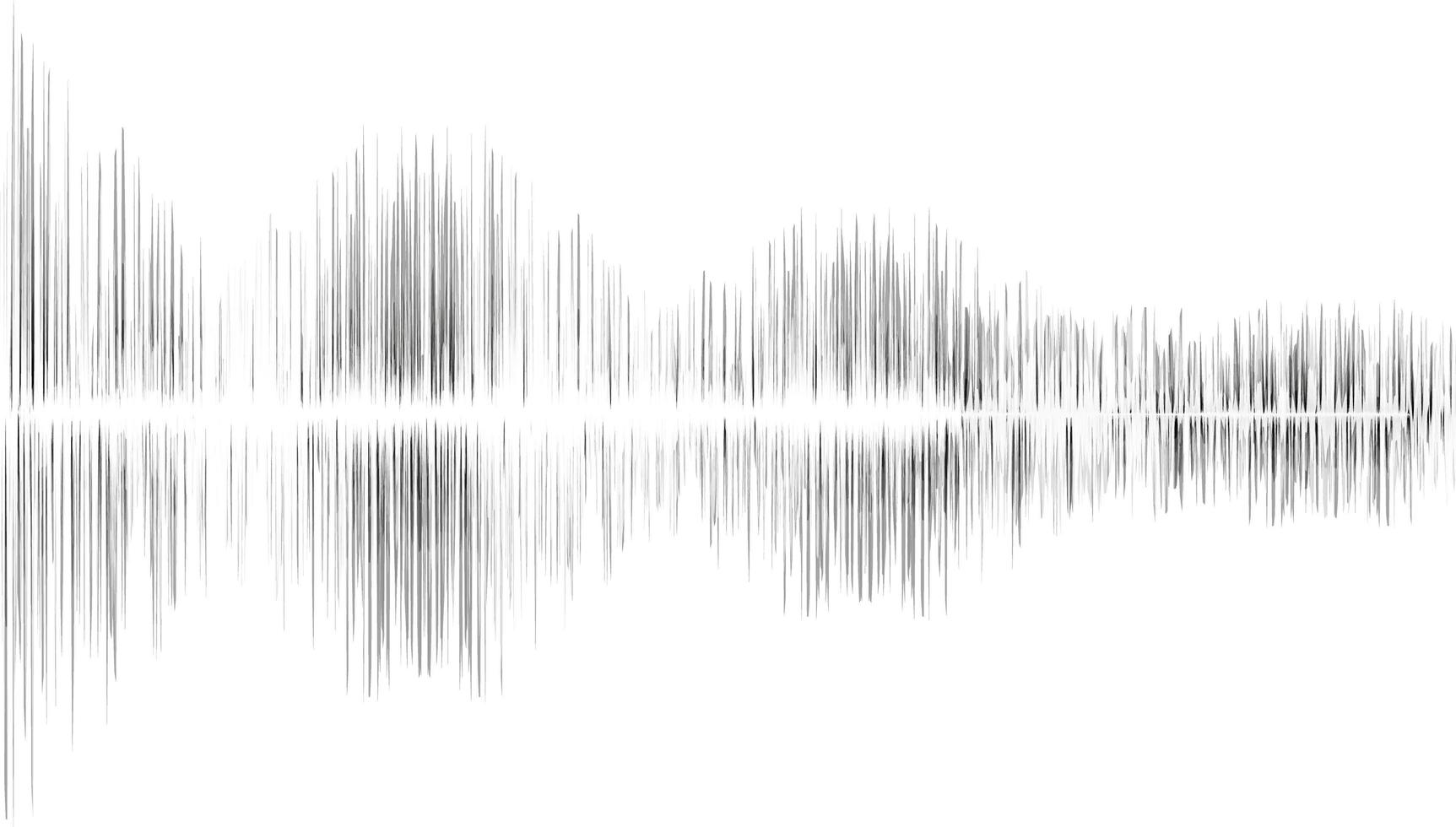 Blur Black Sound wave background vector