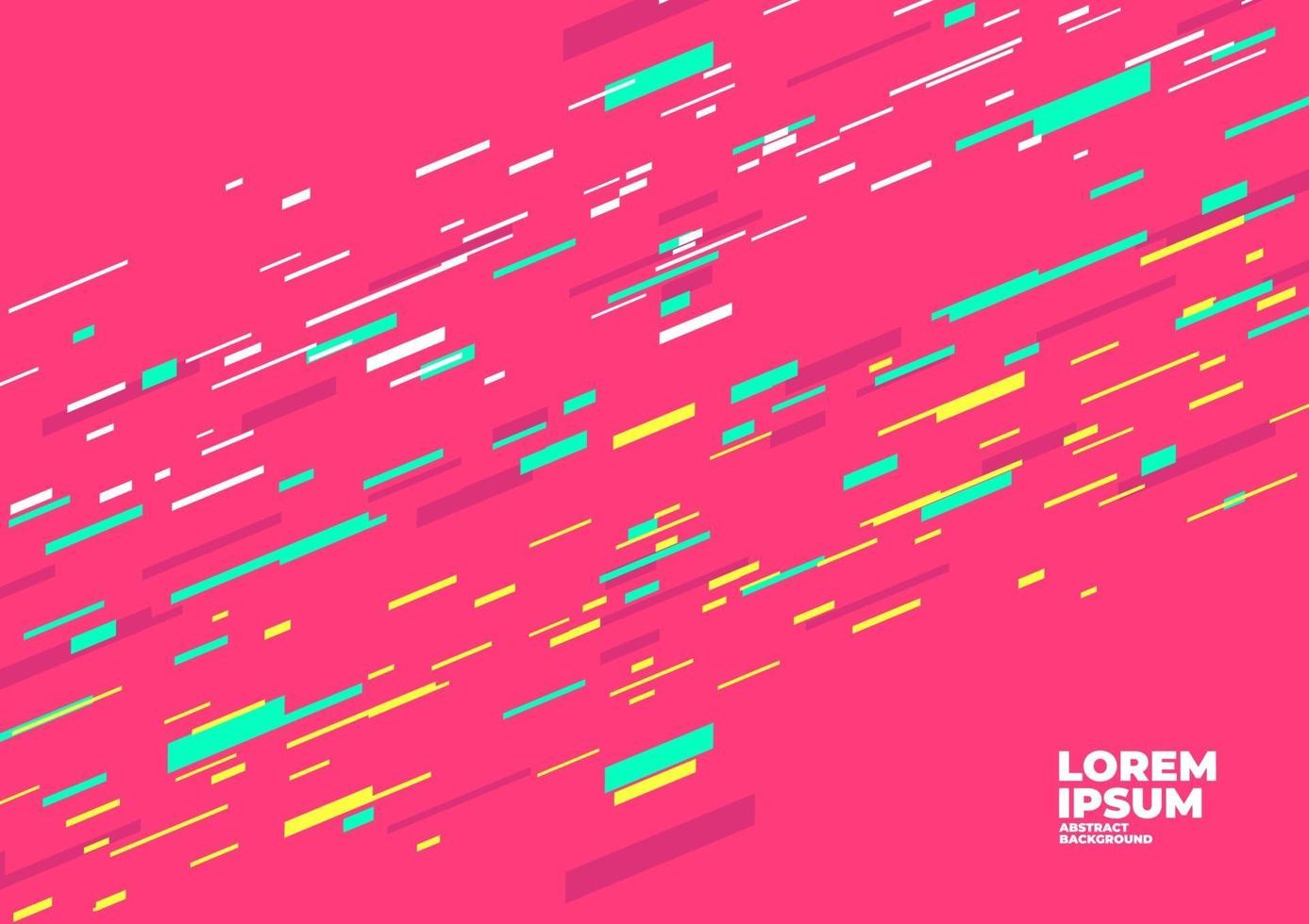 Modern colored poster background. Abstract geometric background for sports. vector