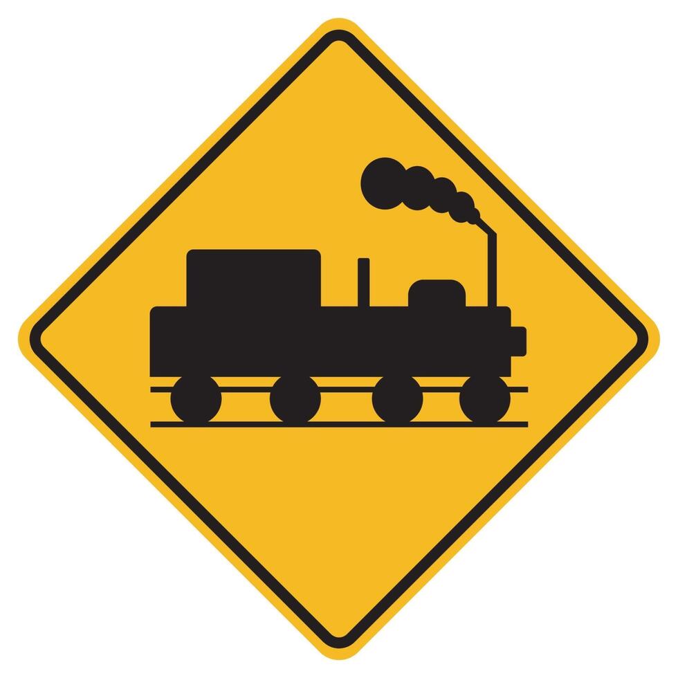 Warning Signs Railway Crossing Without Gates On White Background Vector Art At Vecteezy Warning Signs Railway Crossing Without Gates On White Background Vector Art At Vecteezy