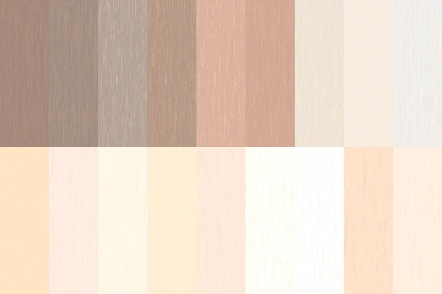 Illustrated wood textures vector