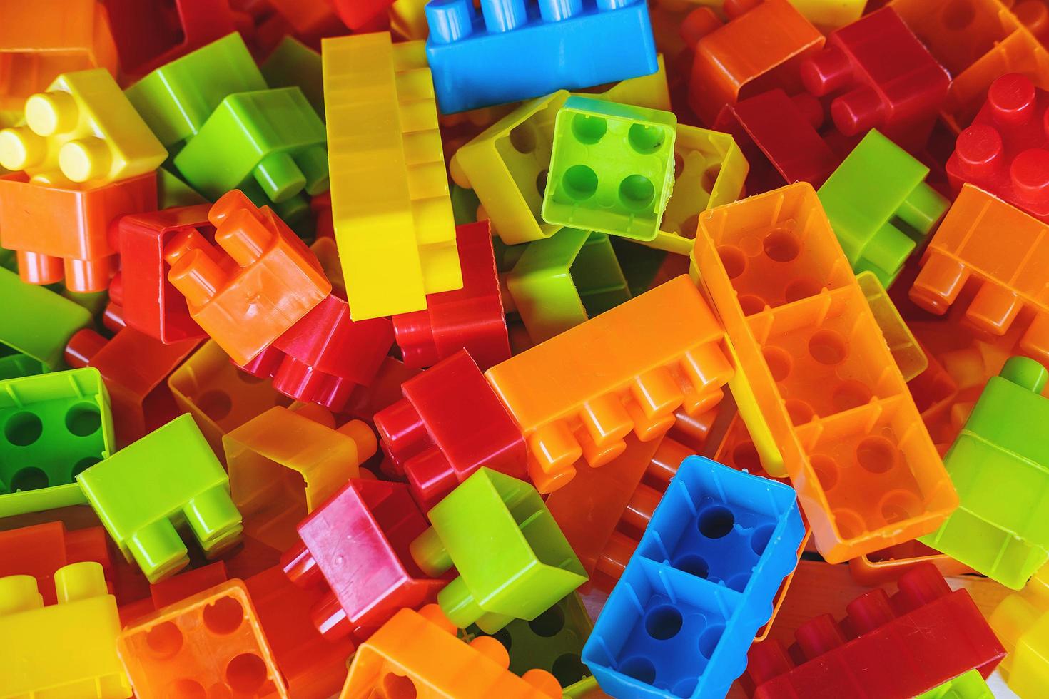 Toy block background photo