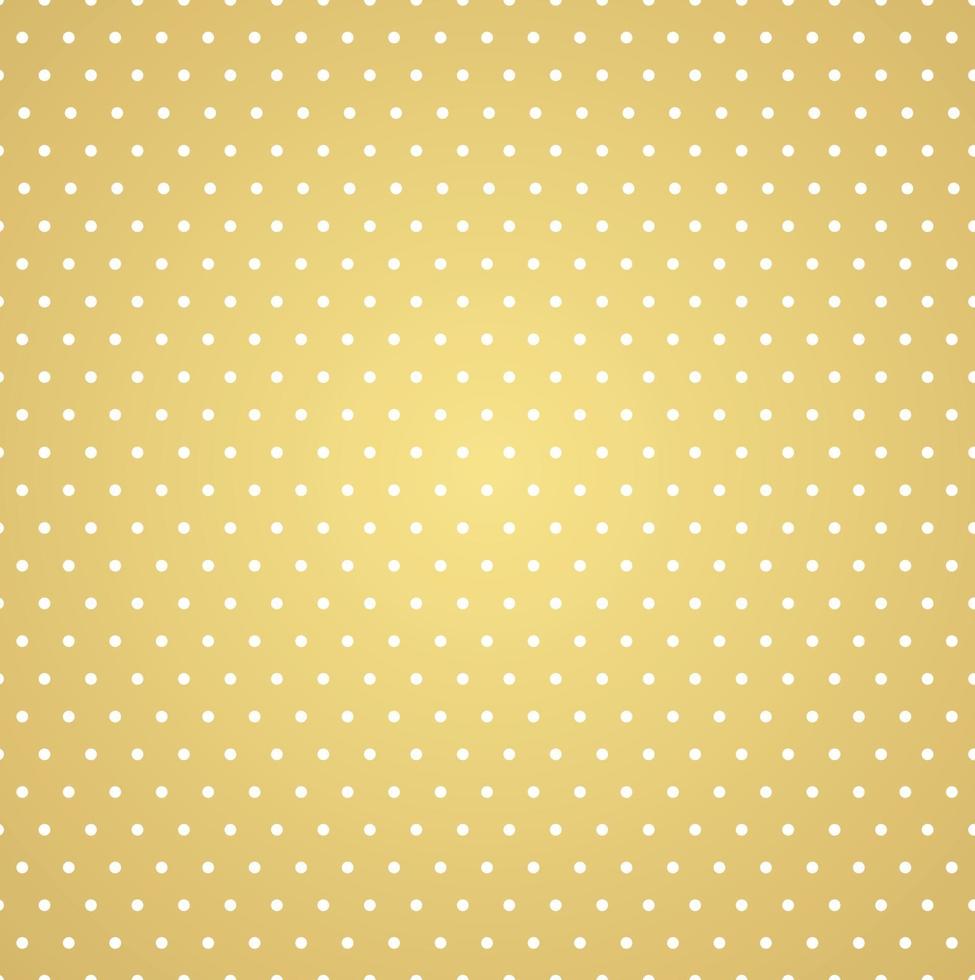 Gold polka dots pattern, colorful background - vector abstract background