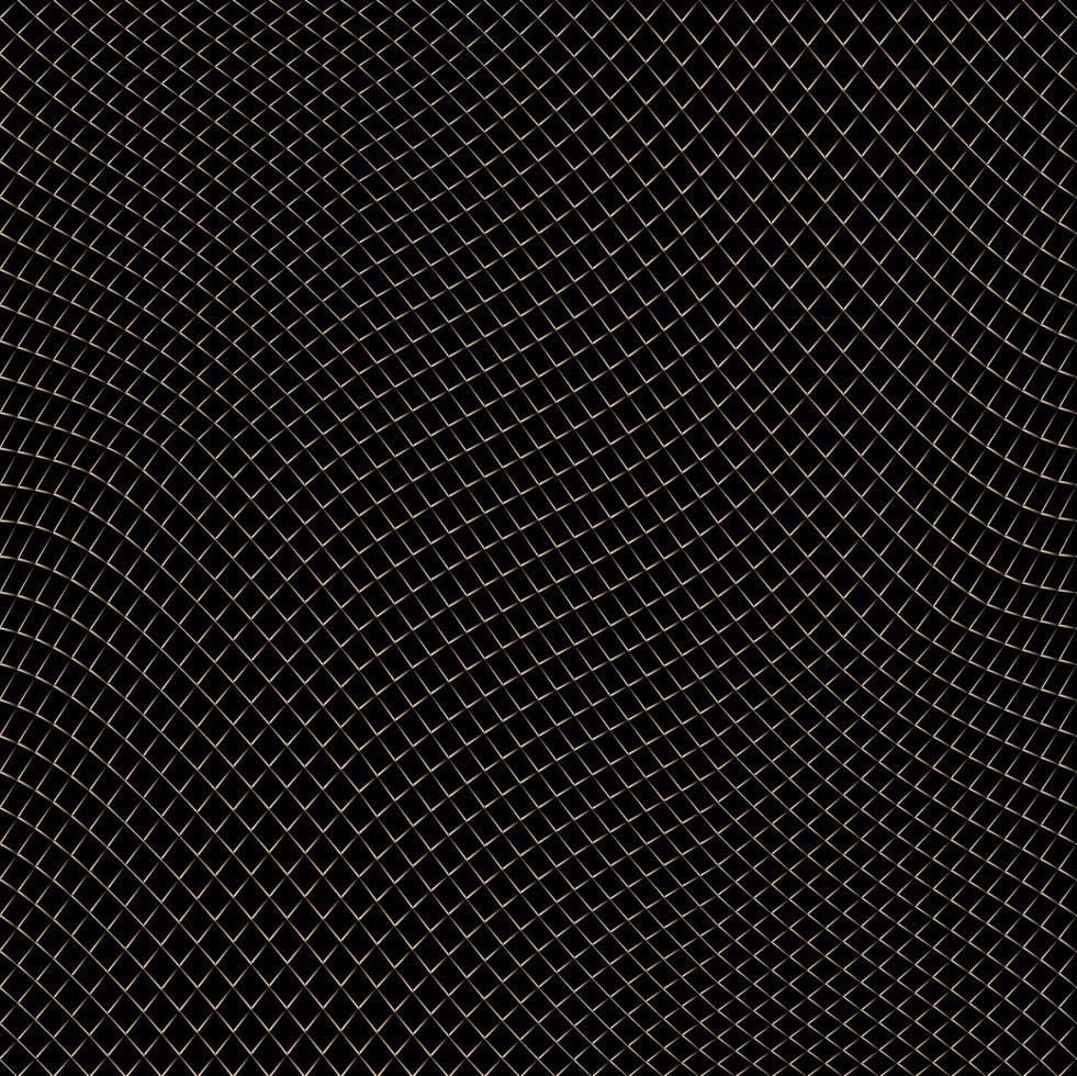Abstract gold color Grid Striped Geometric Seamless Pattern - Vector illustration