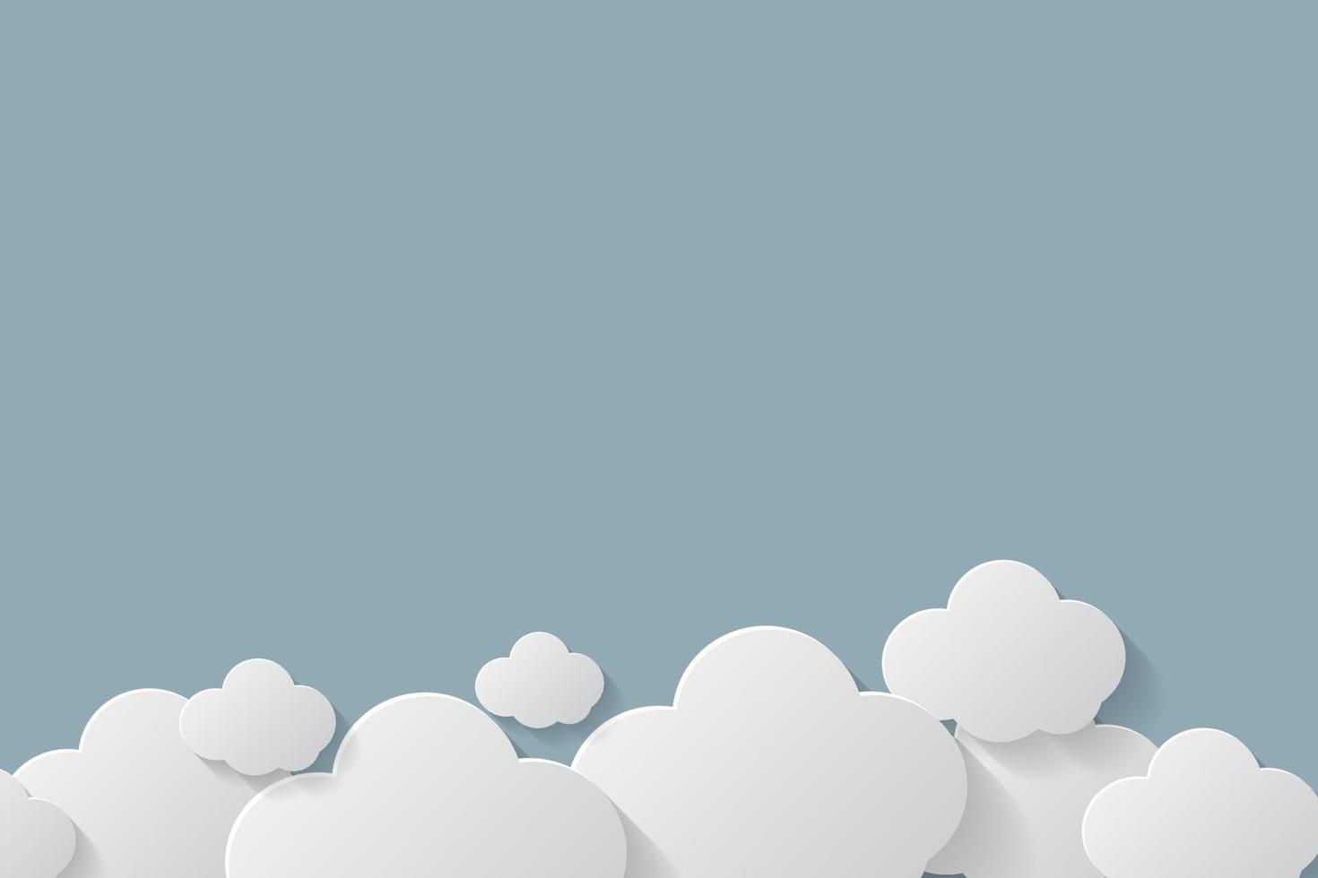 cloud  background vector