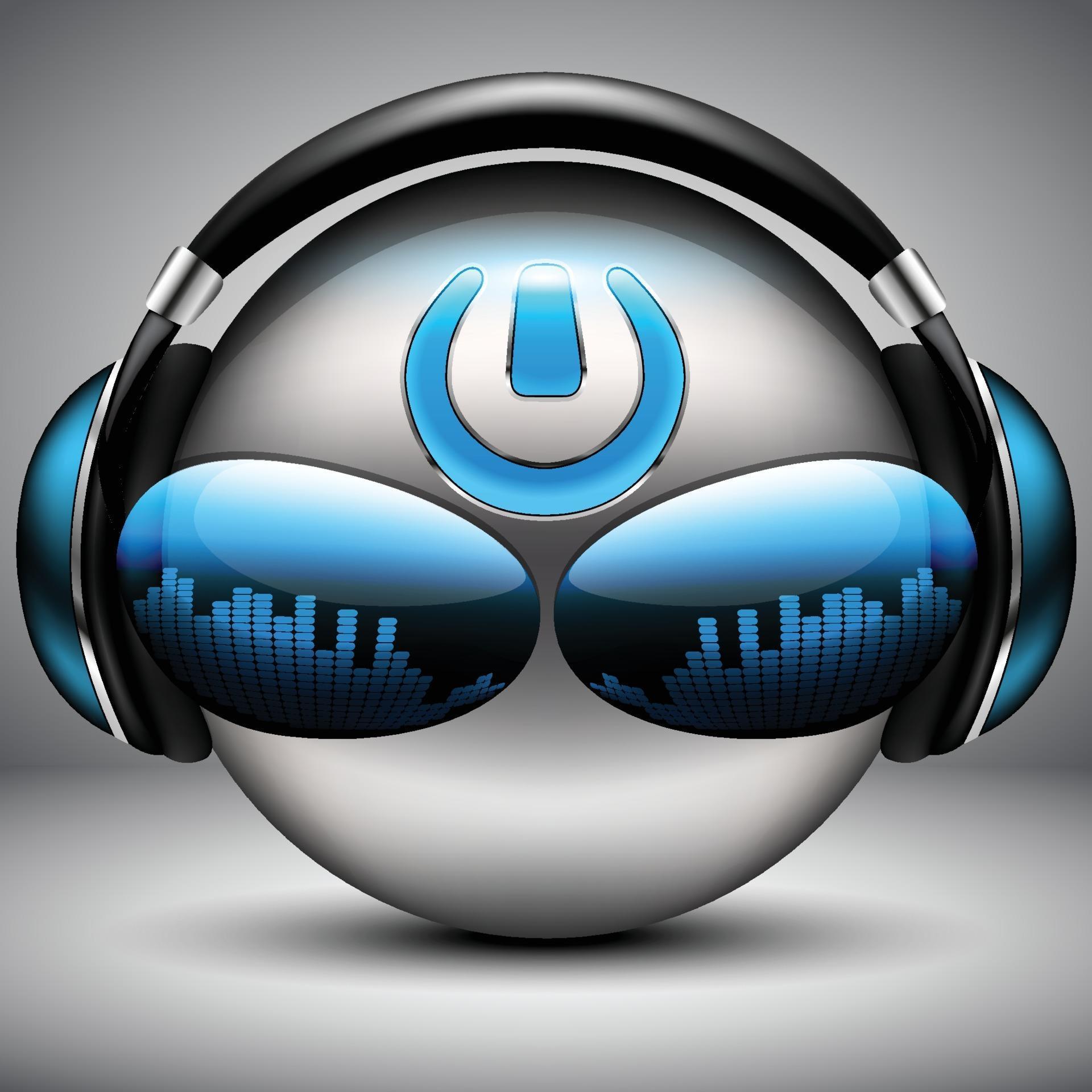 DJ headphones Vector icon 2313937 Vector Art at Vecteezy