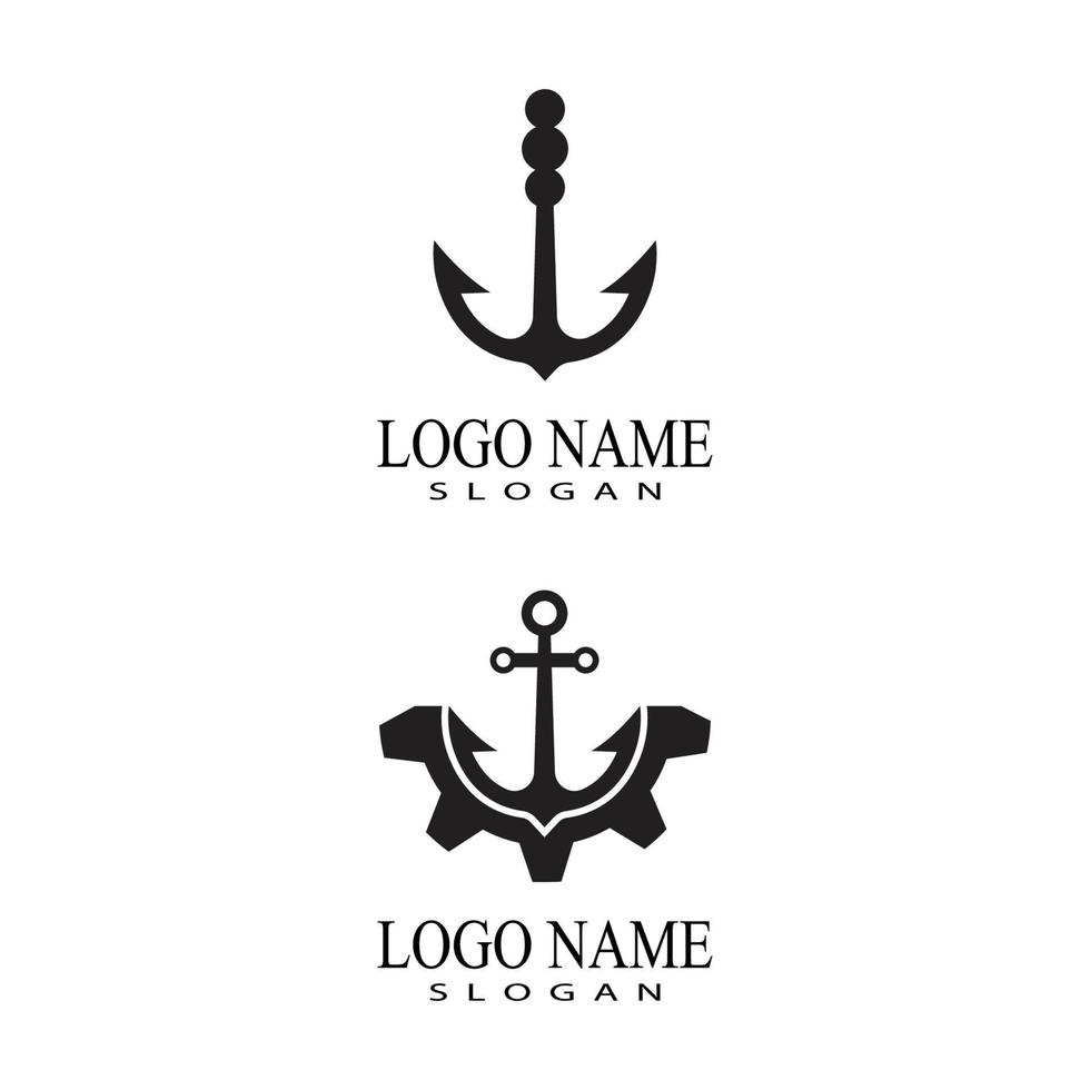 Anchor Logo Template vector symbol design