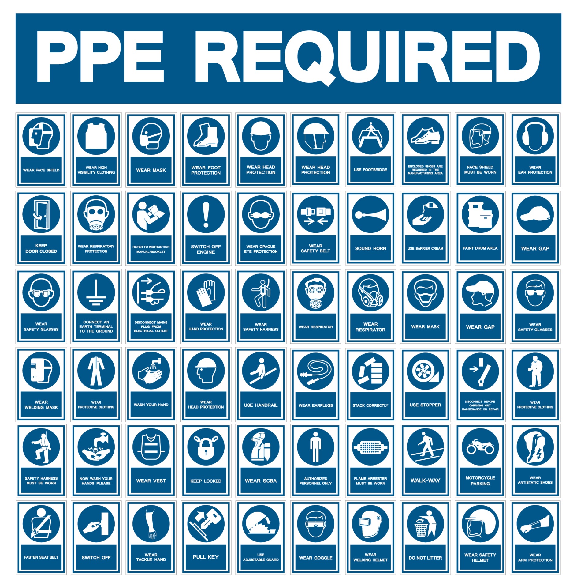 Required Personal Protective Equipment PPE Symbol Safety Icon 2315081 required-personal-protective-equipment-ppe-symbol-safety-icon-2315081