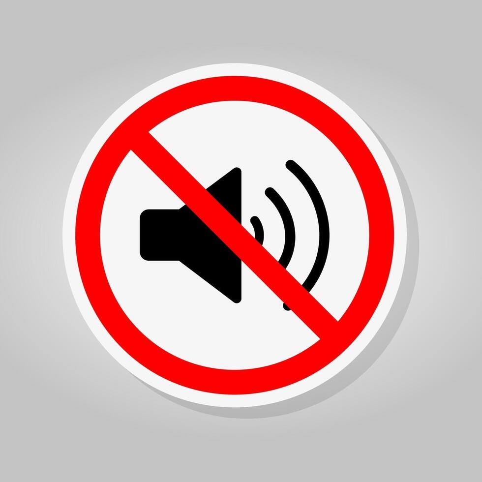 No Sound icons Sign vector