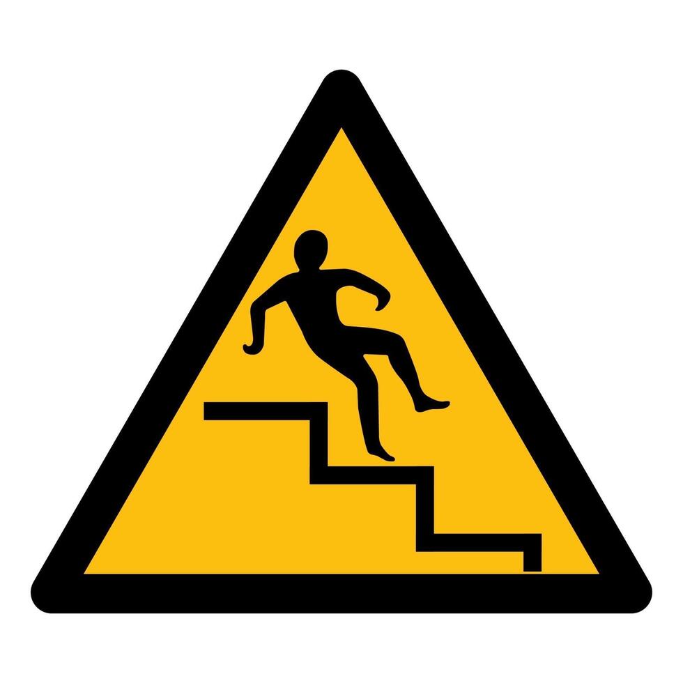 Beware Step Symbol vector