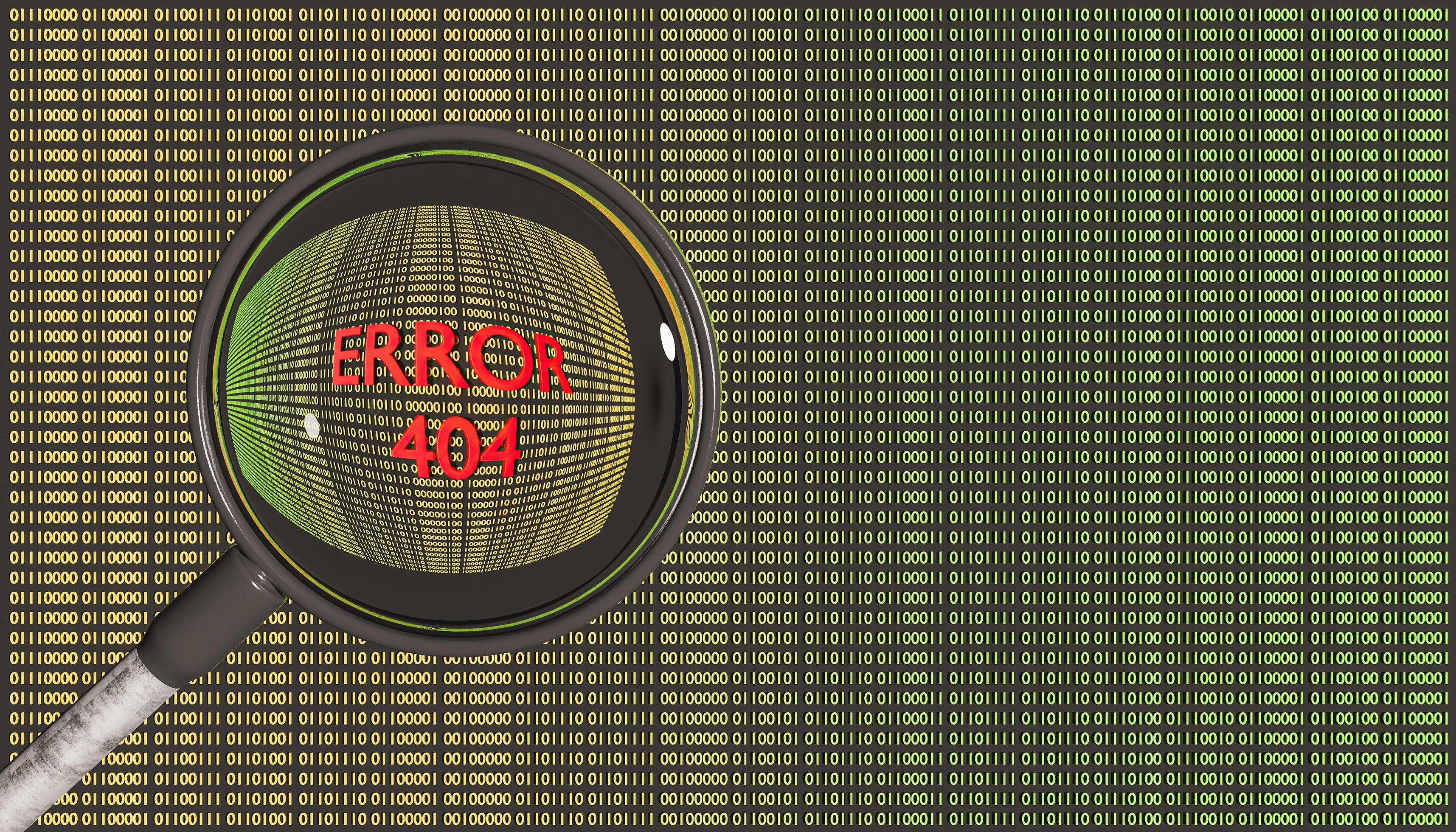 Binary Code Background Of Page Not Found And A Magnifying Glass Showing Error 404 Stock Photo At Vecteezy Binary Code Background Of Page Not Found And A Magnifying Glass Showing Error 404 Stock Photo At Vecteezy