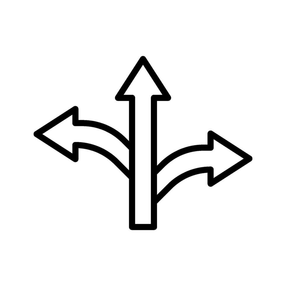 3 Arrows Icon vector