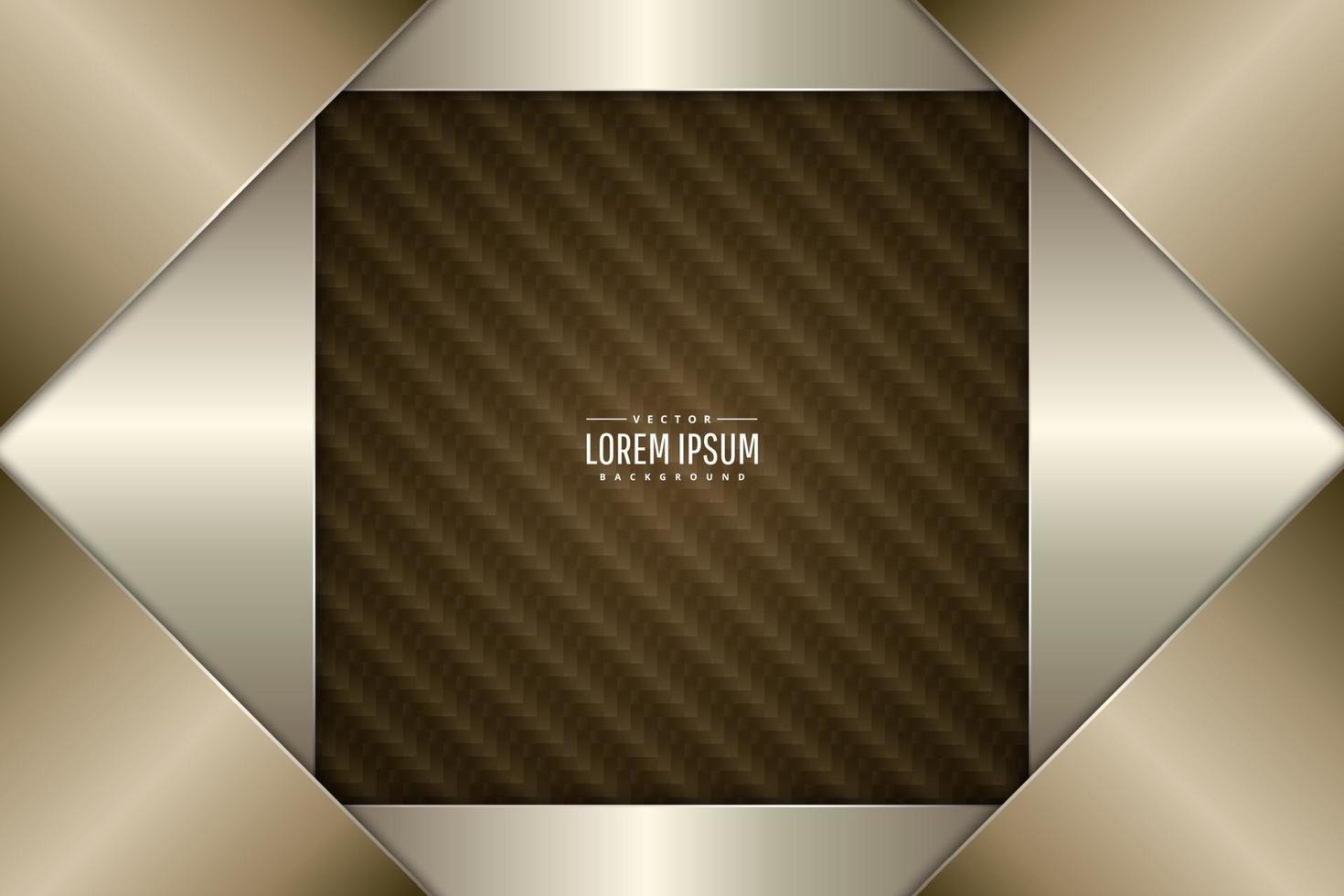 Gold technology background. vector