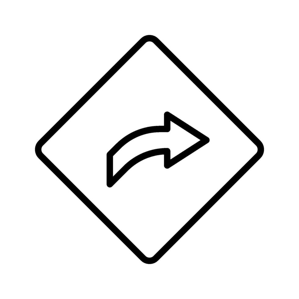 Right Direction Icon vector