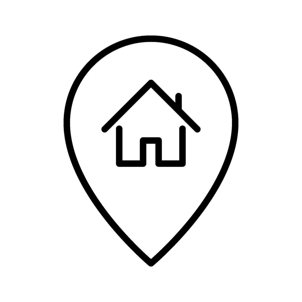 Home Location Icon vector