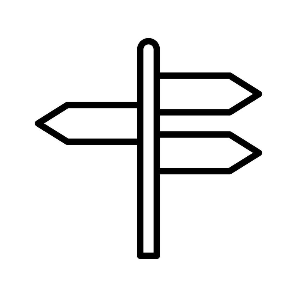 Post Sign Icon vector