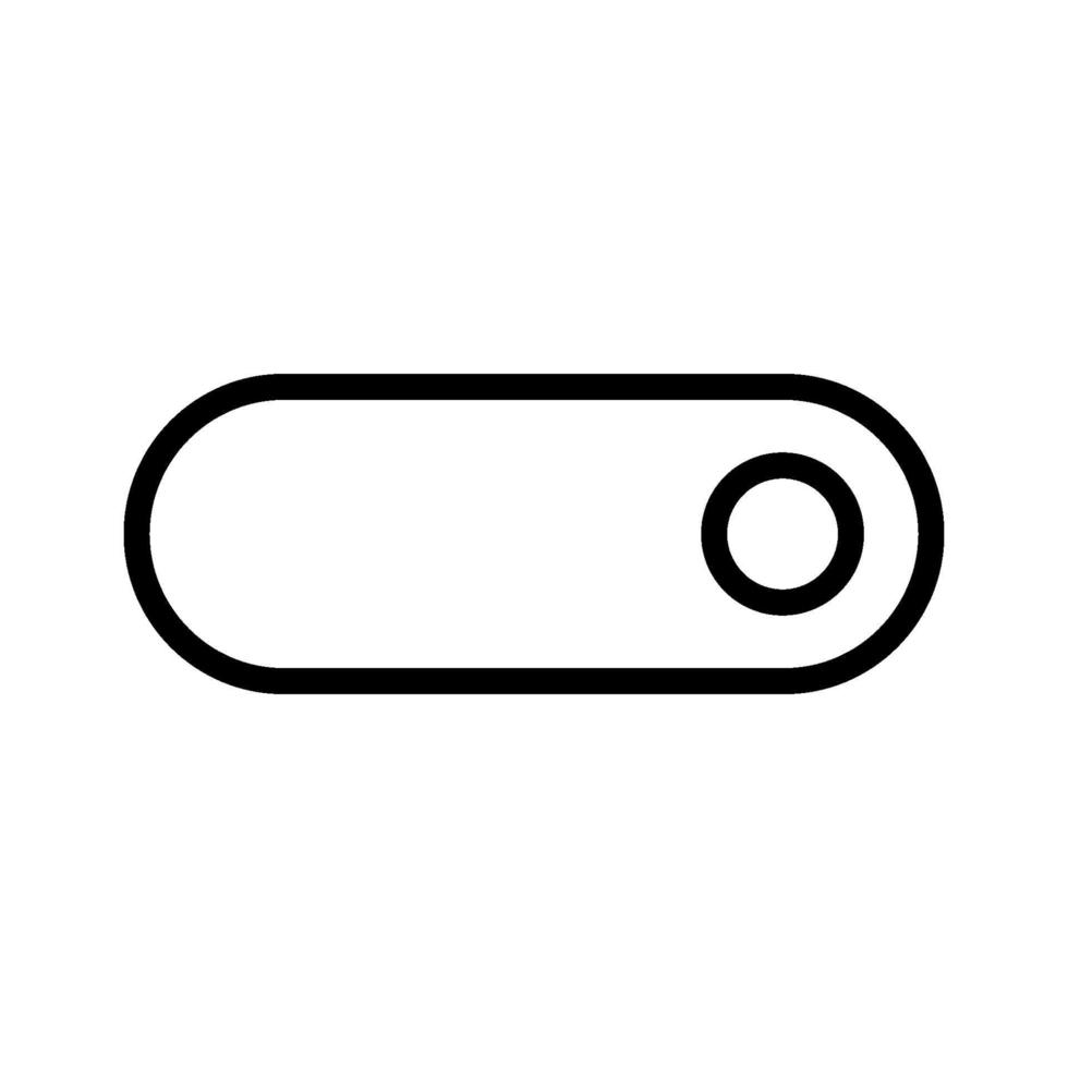 Toggle Switch Icon vector