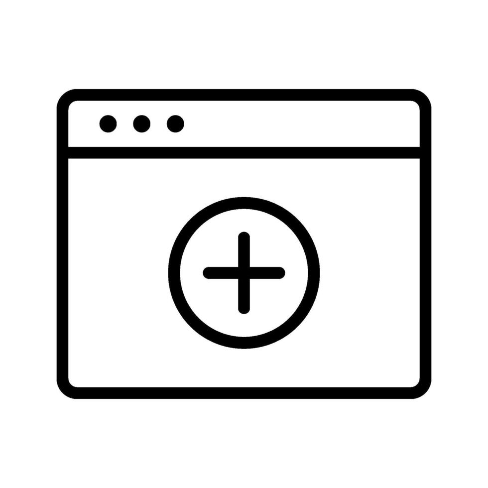 Add Page Icon vector