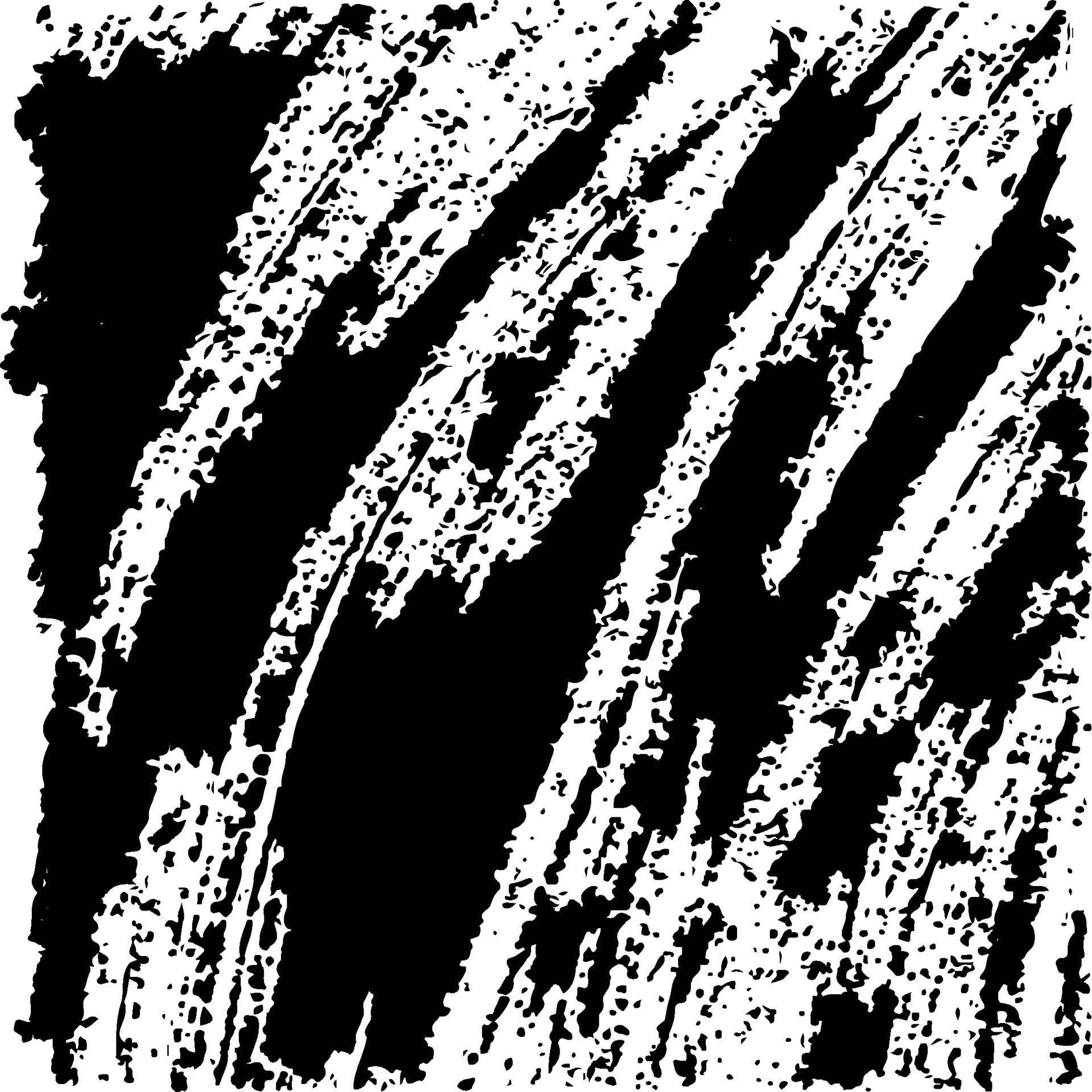 brush strokes vector seamless pattern. Black paint freehand scribbles